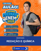 🎓📚 Terceiro Aulão Prepara Enem 2025