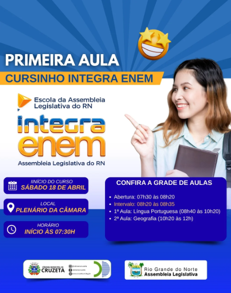 📚 Primeira Aula – Cursinho Integra ENEM