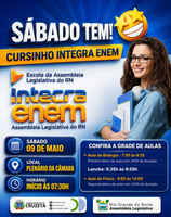 📚✨ SÁBADO TEM CURSINHO INTEGRA ENEM! ✨📚