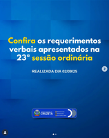 📢 Câmara Municipal de Cruzeta
