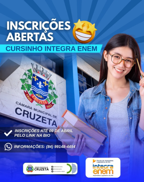 🚨 INSCRIÇÕES ABERTAS! 🚨