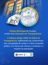 A Câmara Municipal de Cruzeta celebra uma conquista histórica: recebeu o Selo Diamante em Transparência, reconhecimento máximo concedido pelo Tribunal de Contas do Estado do Rio Grande do Norte (TCE/RN).