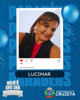 A Câmara Municipal de Cruzeta tem a alegria de parabenizar a servidora Maria Lucimar pela passagem do seu aniversário.