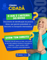 A Carteira do Idoso, é um documento de identificação da pessoa idosa, que garante a gratuidade ou desconto no transporte interestadual para pessoas idosas,