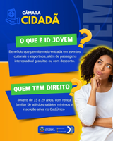 Câmara Municipal de Cruzeta segue com o Projeto Câmara Cidadã e oferece o benefício do ID Jovem