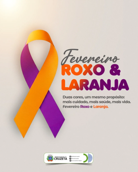 Fevereiro Roxo e Laranja é um mês dedicado à conscientização, ao cuidado e à empatia.