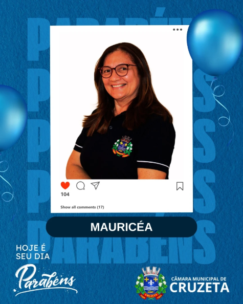 Hoje celebramos o aniversário da nossa querida servidora Mauricéa Monteiro.