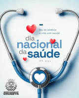 Hoje celebramos o Dia Nacional da Saúde, uma data importante para refletirmos sobre a importância de cuidar do corpo, da mente e do bem-estar de forma integral.