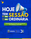 Hoje, excepcionalmente, a Sessão Ordinária da Câmara Municipal de Cruzeta será realizada às 10 horas da manhã, em virtude das festividades de Santo Antônio.