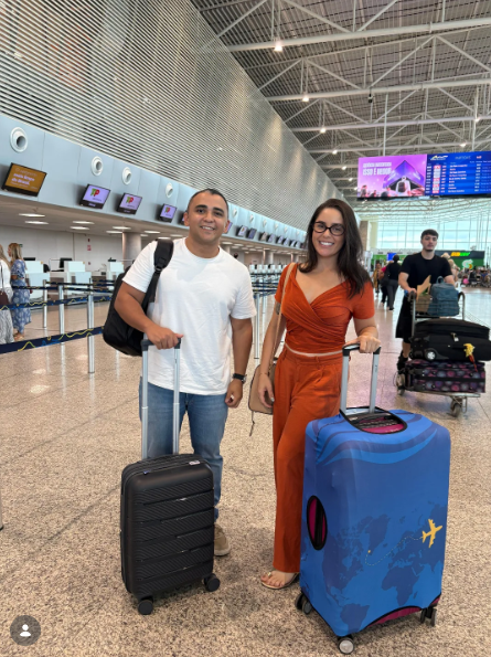 Na tarde deste domingo, o Vereador Bebeto Diniz e a Vereadora Gabriella Laisy embarcaram para Brasília para participar da 25ª Marcha dos Gestores e Legislativos Municipais