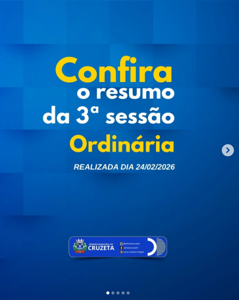Na tarde e noite desta segunda-feira, 24 de fevereiro, foi realizada a 3ª Sessão Ordinária da 18ª Legislatura