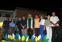 O Poder Legislativo de Cruzeta esteve representado no desfile cívico pela Presidente da Câmara Municipal