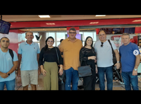Presidente da Câmara e comitiva cruzetense embarcam para Brasília para a XXIV Marcha dos Vereadores