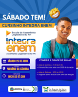 SÁBADO TEM CURSINHO INTEGRA ENEM! 📚✨