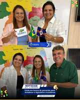 Visita em busca de parcerias para fortalecer o legislativo cruzetense
